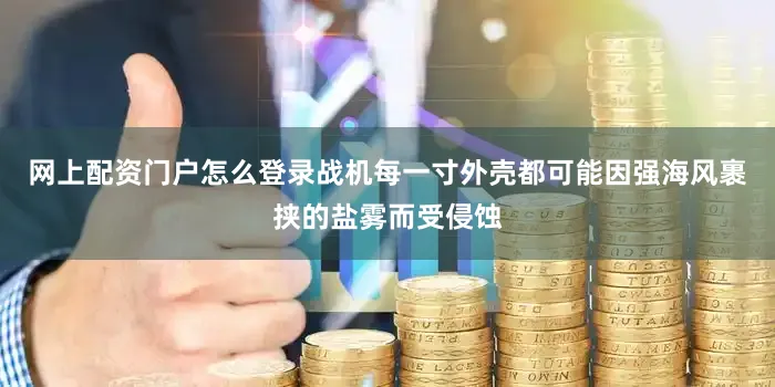 网上配资门户怎么登录战机每一寸外壳都可能因强海风裹挟的盐雾而受侵蚀