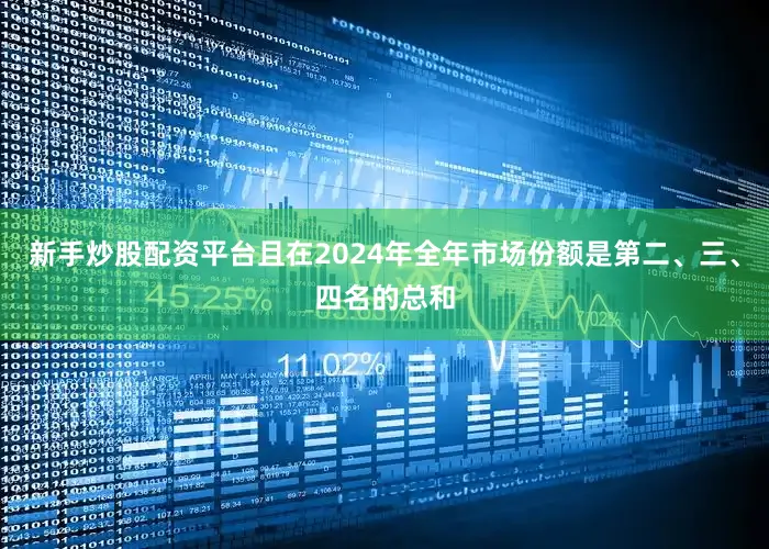 新手炒股配资平台且在2024年全年市场份额是第二、三、四名的总和
