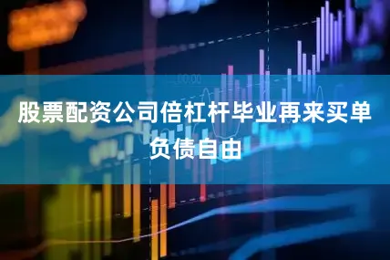股票配资公司倍杠杆毕业再来买单负债自由
