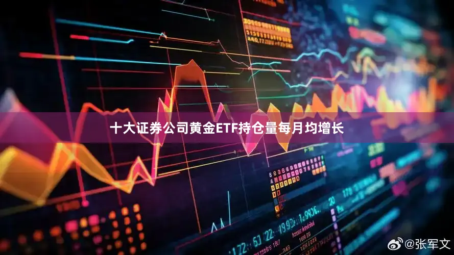 十大证券公司黄金ETF持仓量每月均增长